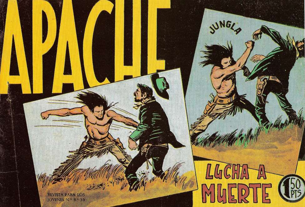 Comic Book Cover For Apache 15 - Lucha a Muerte
