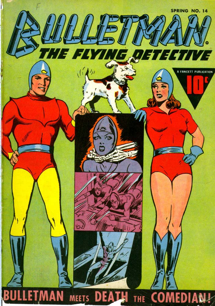 Comic Book Cover For Bulletman 14