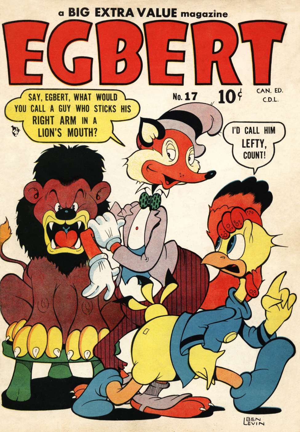 Comic Book Cover For Egbert 17 - Version 1