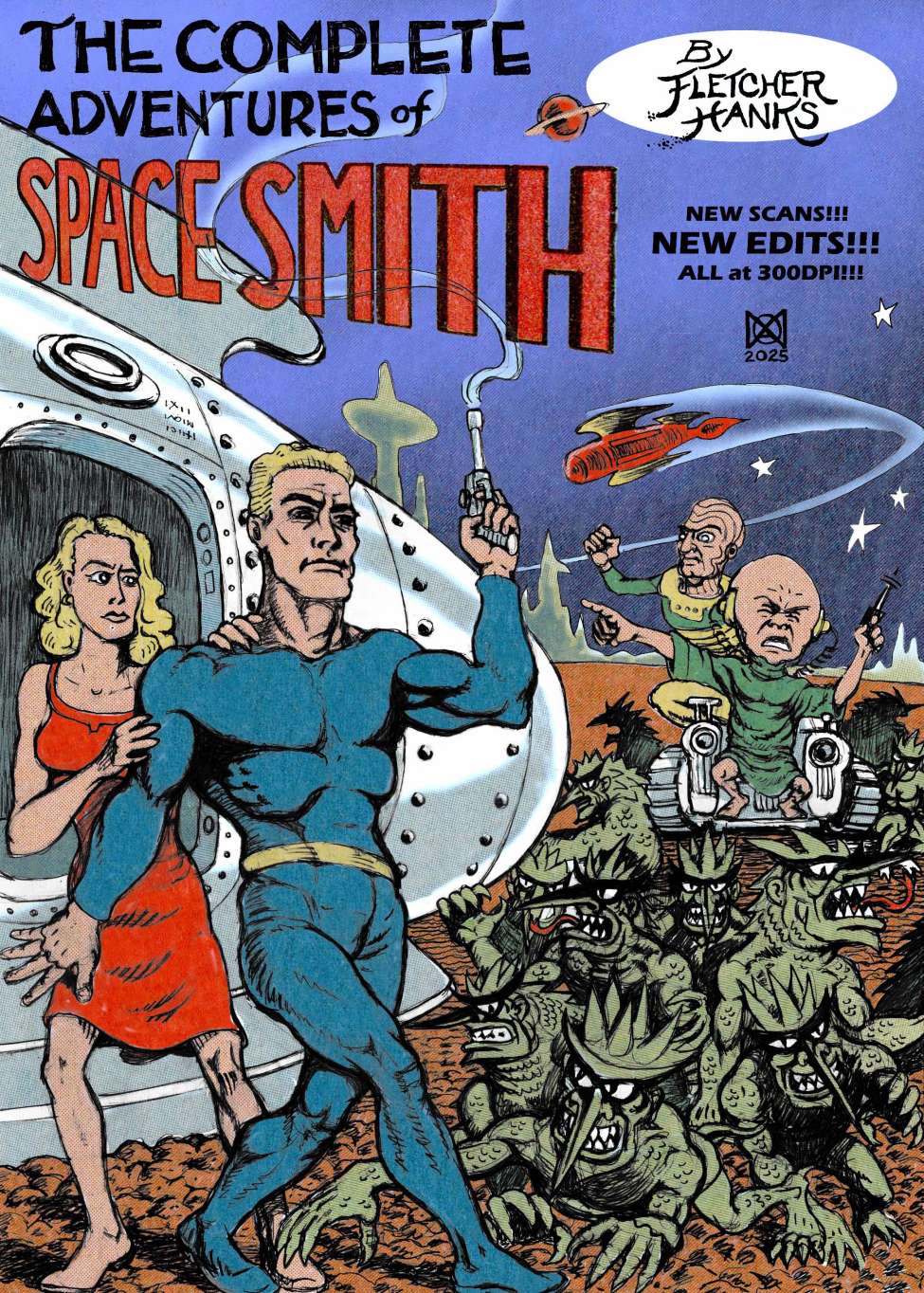 Book Cover For Fletcher Hanks - Space Smith Collection