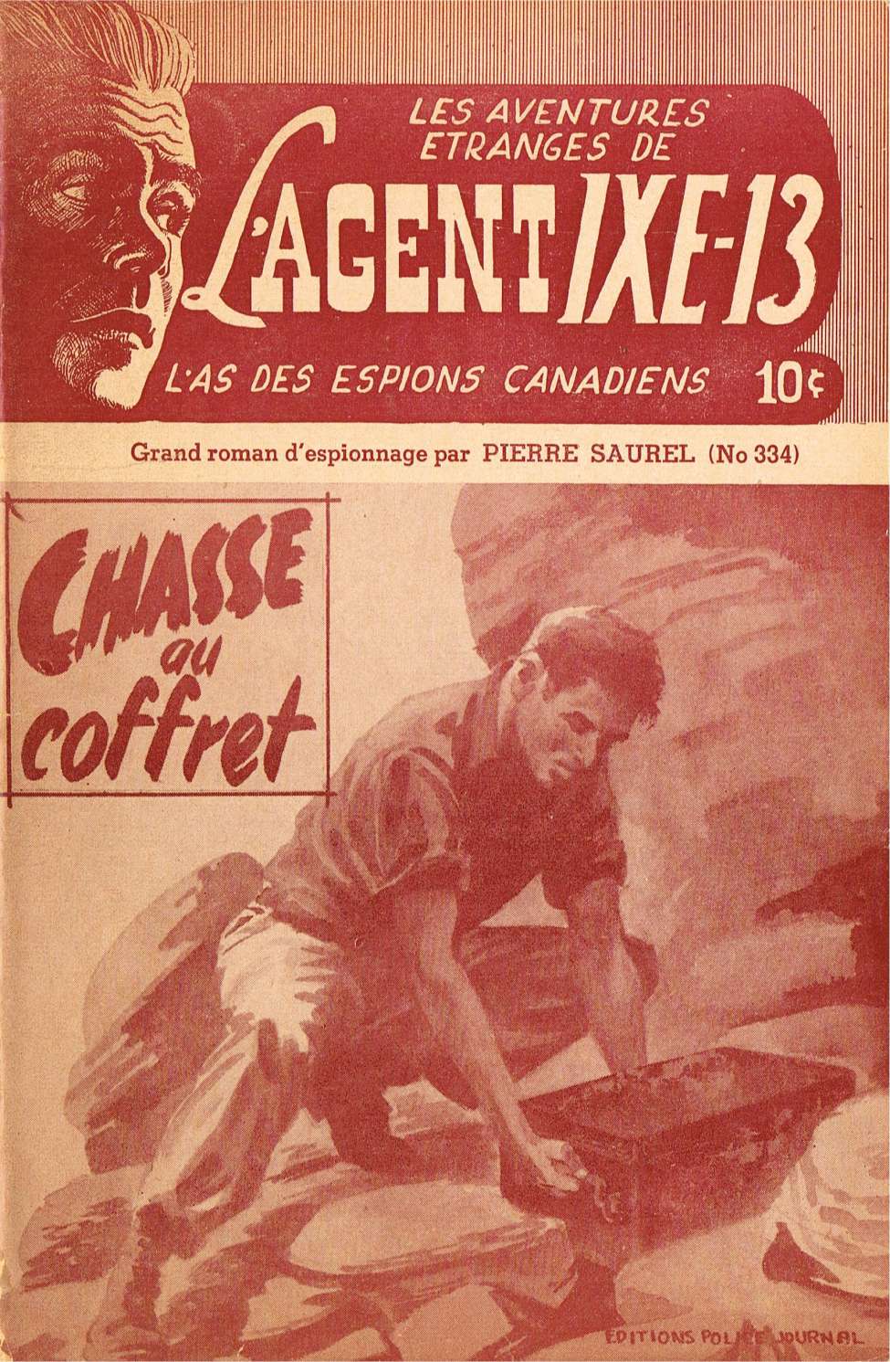 Book Cover For L'Agent IXE-13 v2 334 - Chasse au Coffret