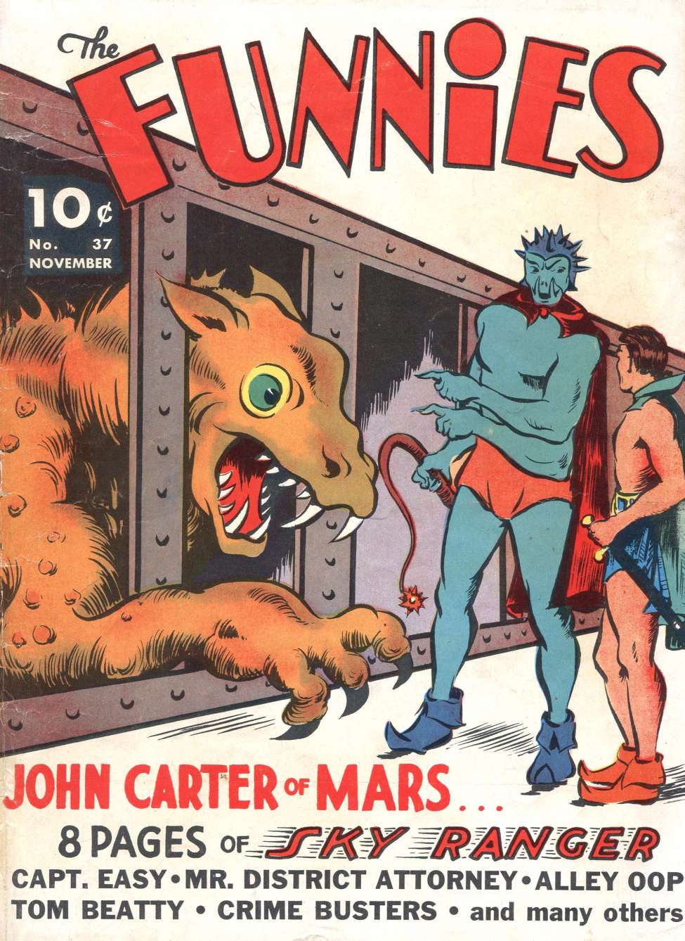 Book Cover For The Funnies 37