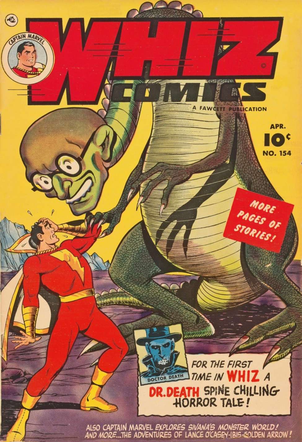Book Cover For Whiz Comics 154