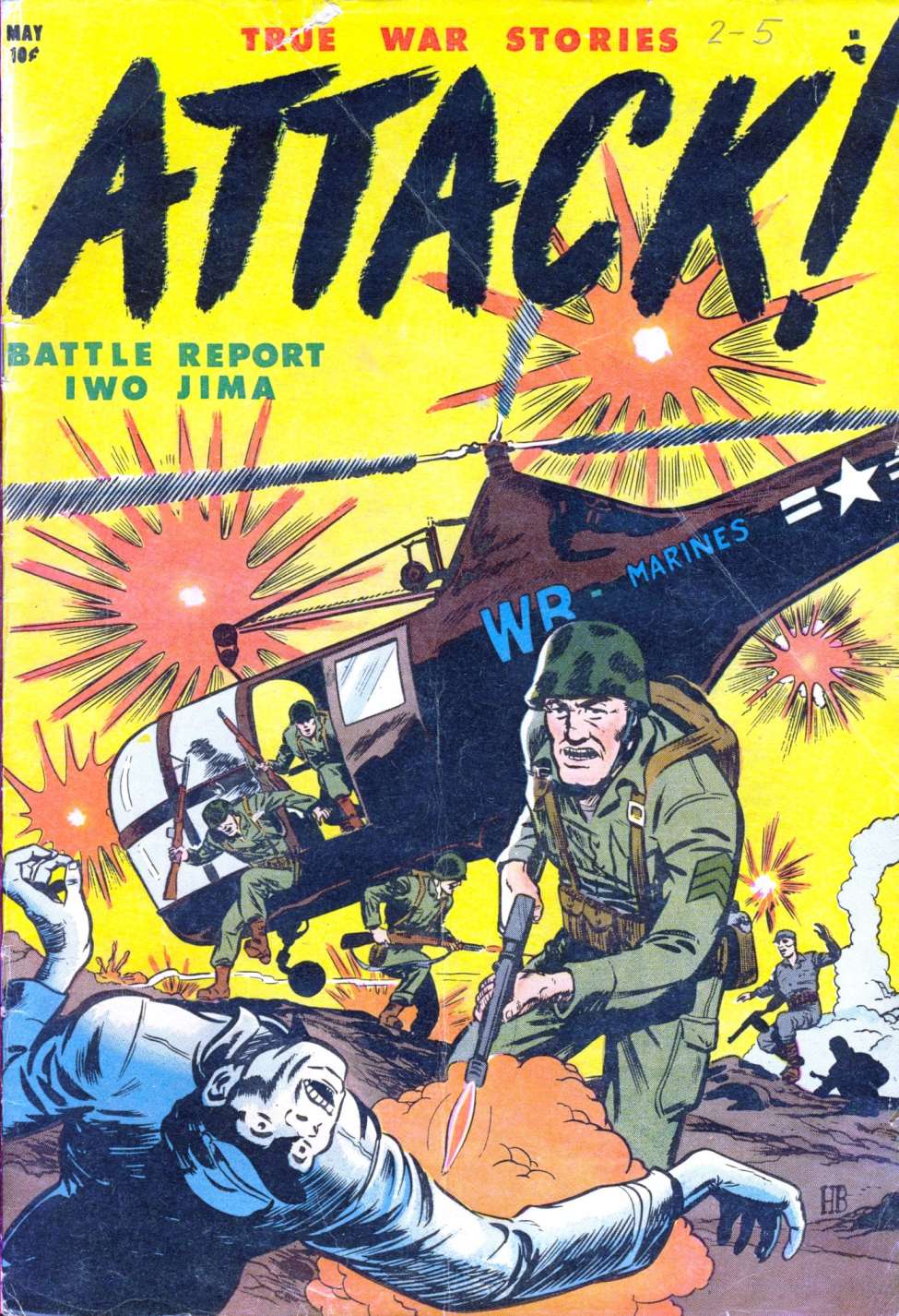 Comic Book Cover For Attack 1