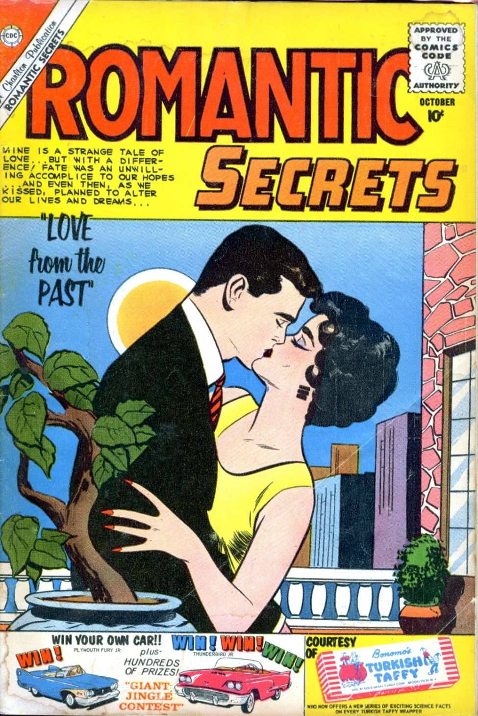 Comic Book Cover For Romantic Secrets 29