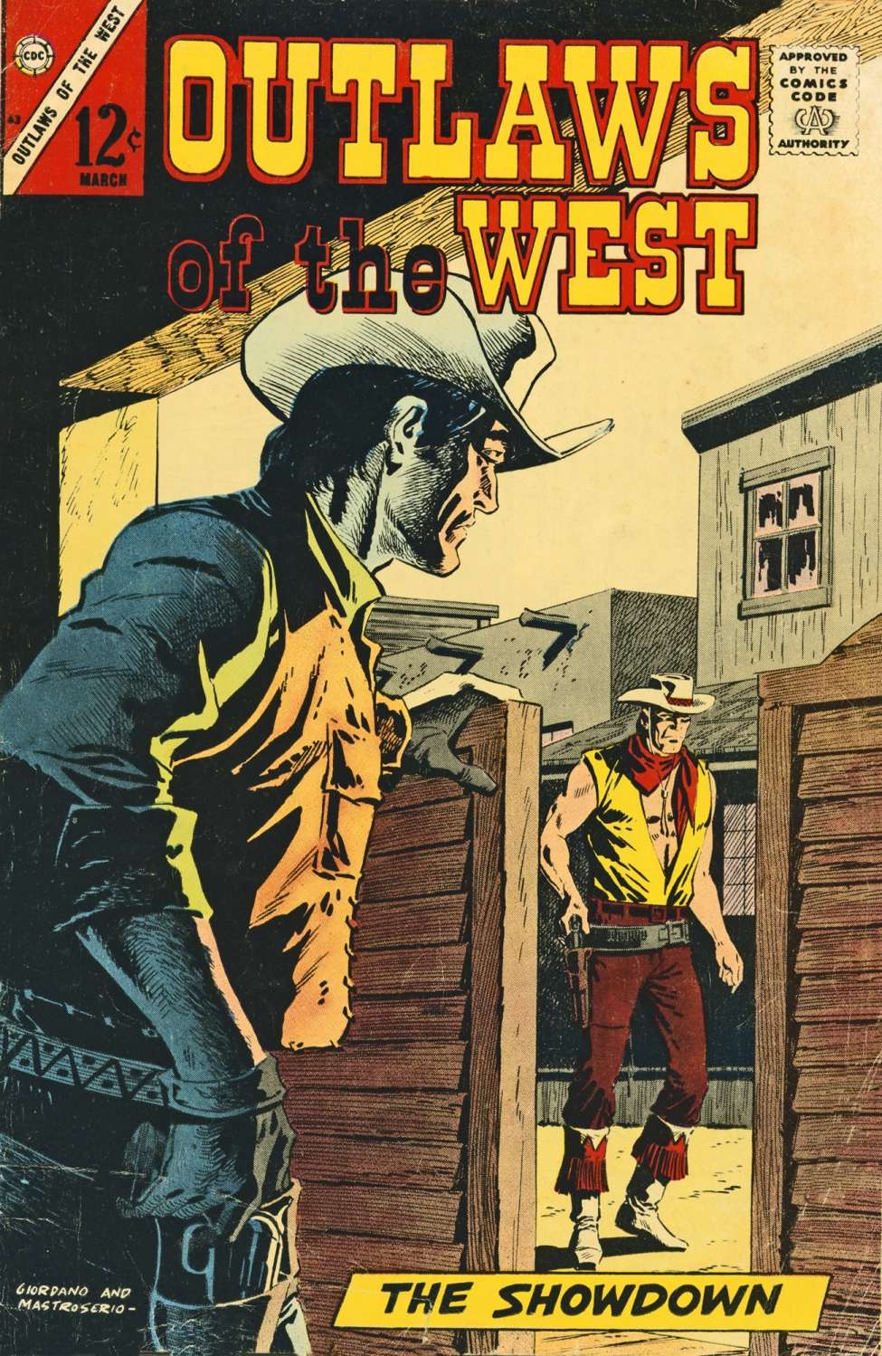Book Cover For Outlaws of the West 63