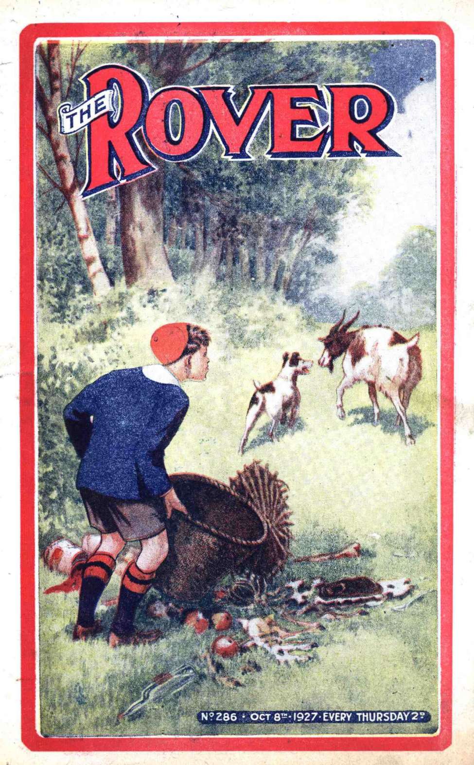 Comic Book Cover For The Rover 286