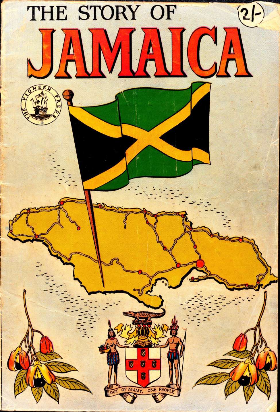 Book Cover For Story of Jamaica