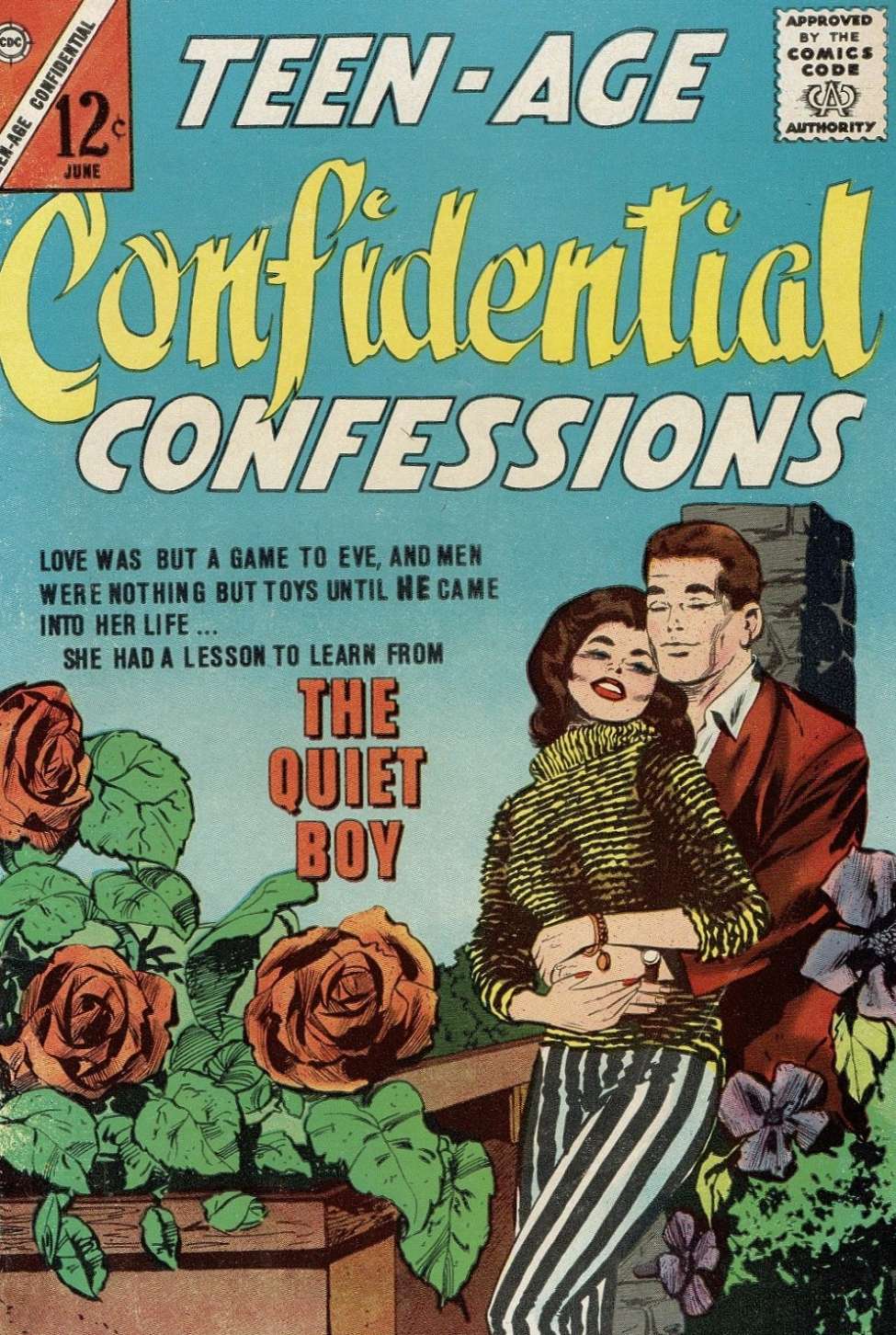 Comic Book Cover For Teen-Age Confidential Confessions 18