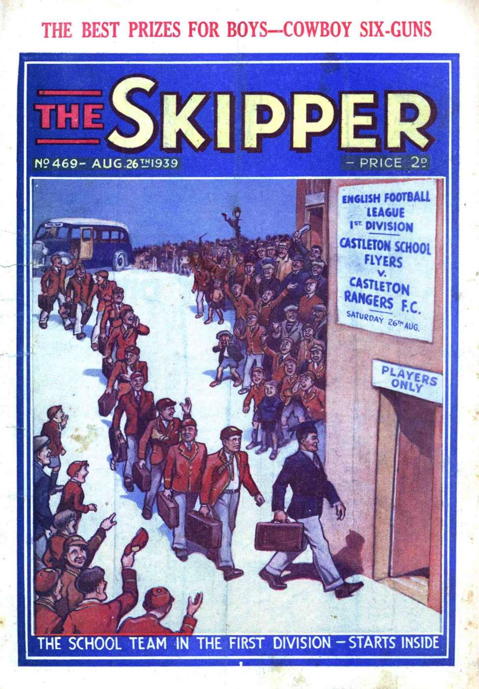 Comic Book Cover For The Skipper 469