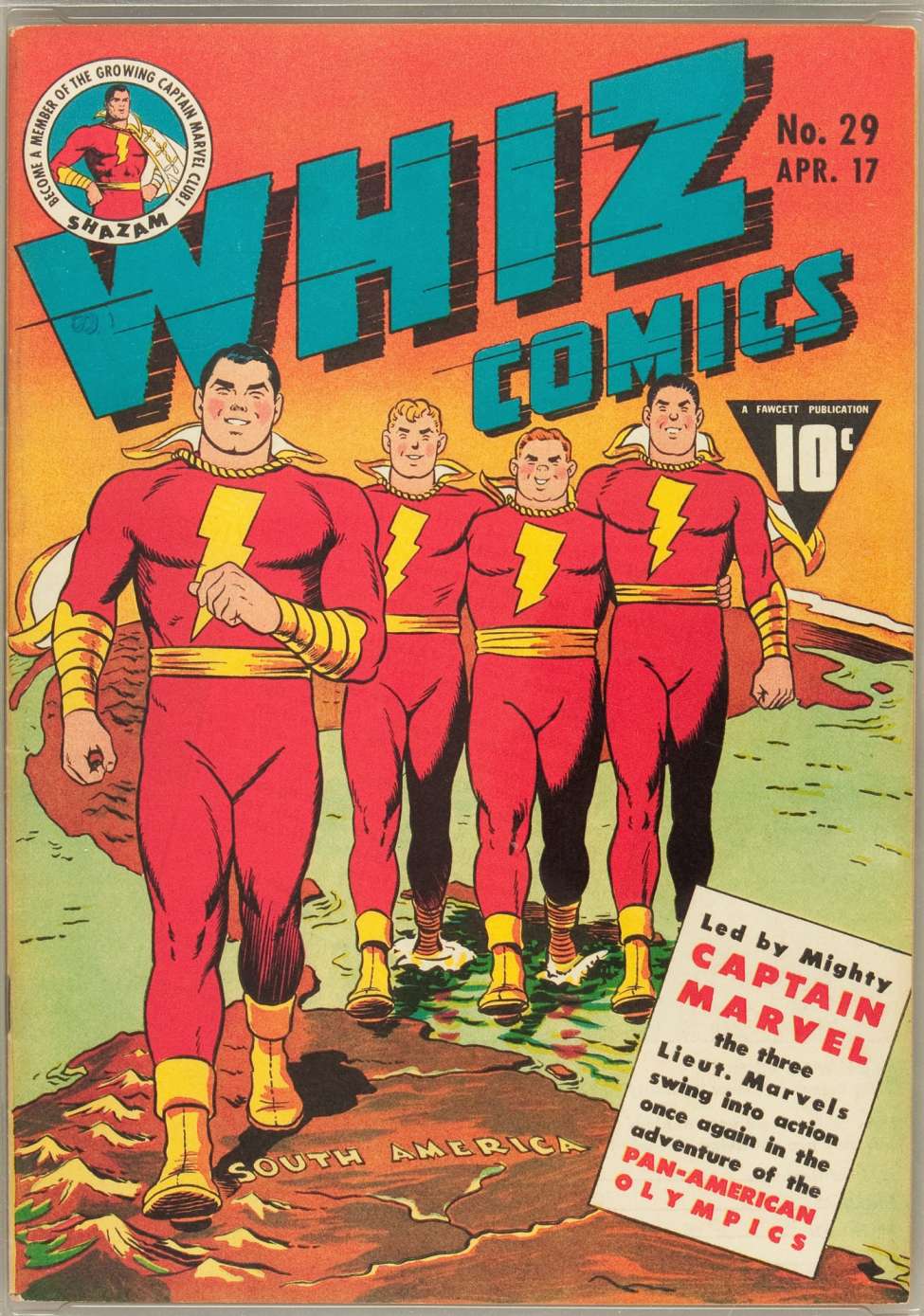 Book Cover For Whiz Comics 29