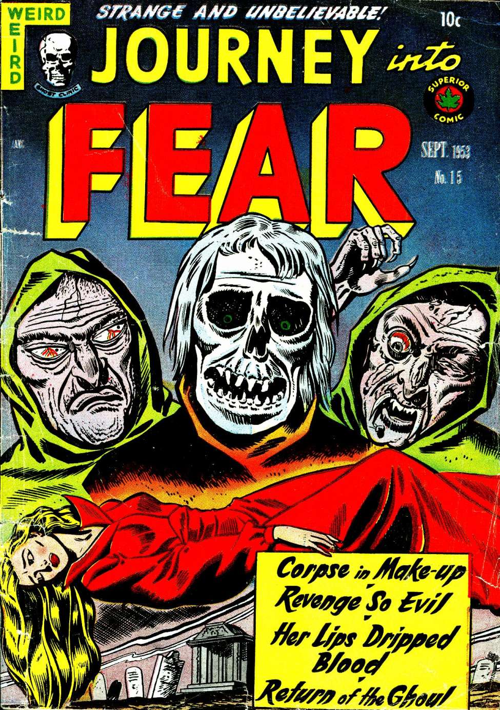 Comic Book Cover For Journey into Fear 15