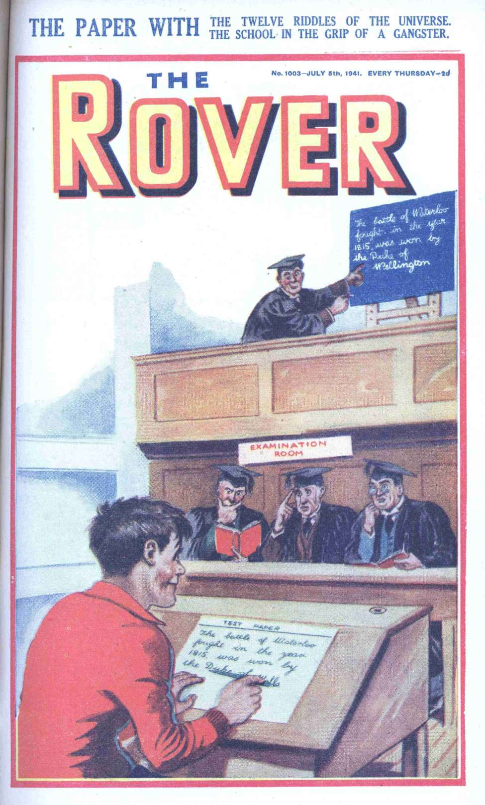 Book Cover For The Rover 1003