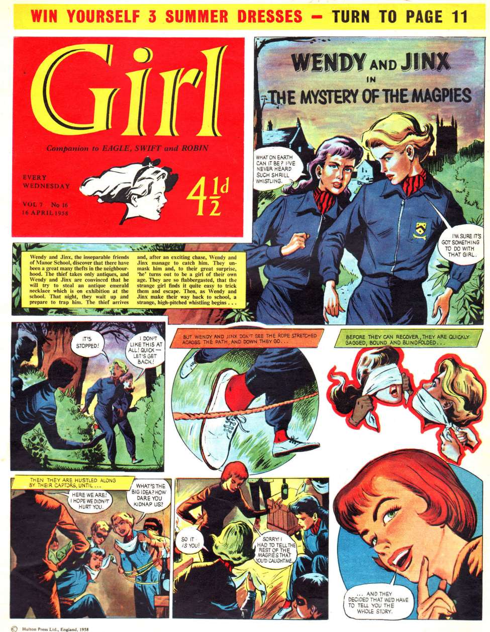 Comic Book Cover For Girl v7 16