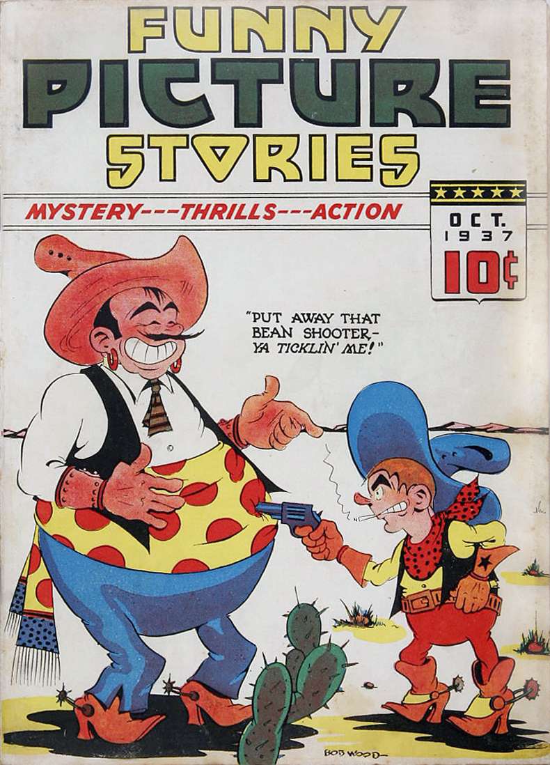 Comic Book Cover For Funny Picture Stories v2 2