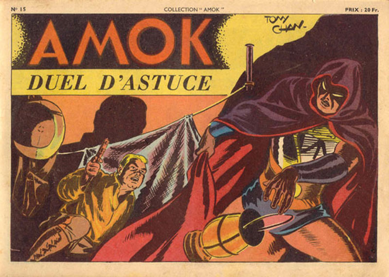 Comic Book Cover For Amok 15 - Duel d'Astuce