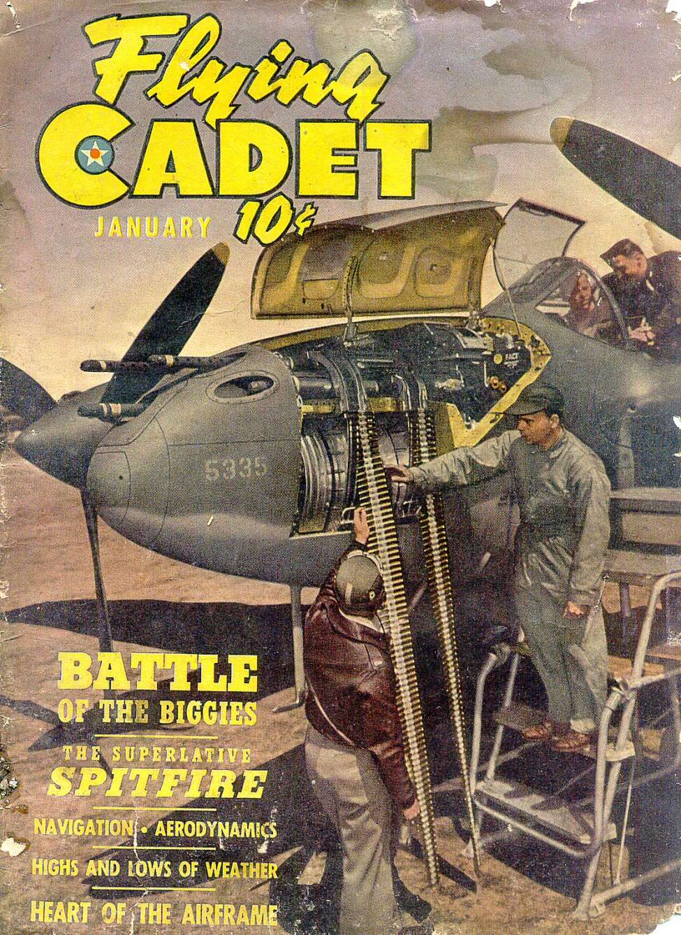 Comic Book Cover For Flying Cadet Magazine v2 1