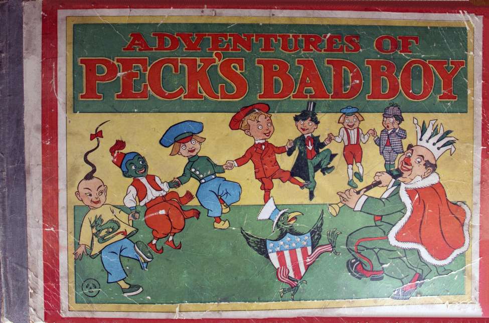 Book Cover For Adventure's of Peck's Bad Boy