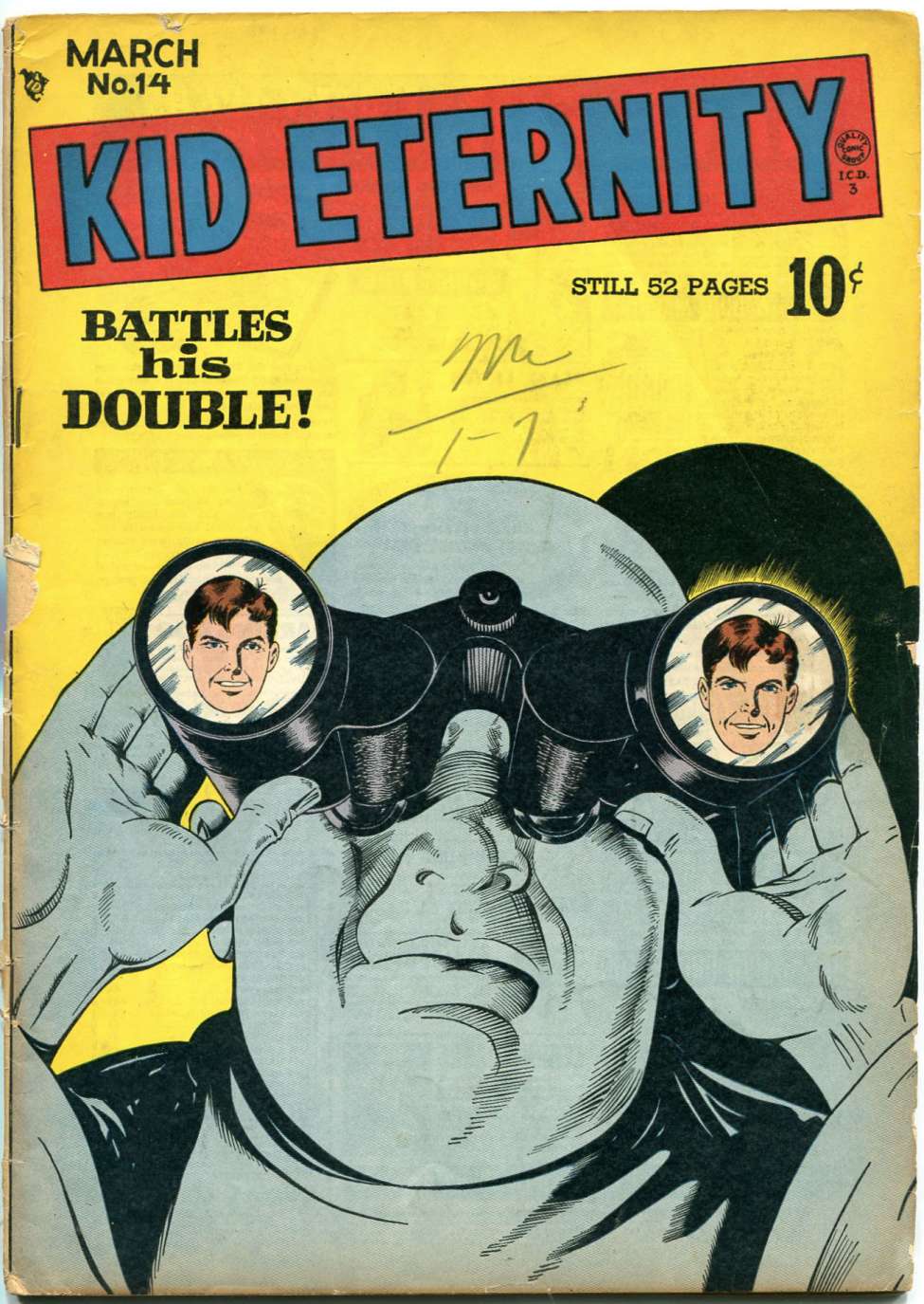 Comic Book Cover For Kid Eternity 14
