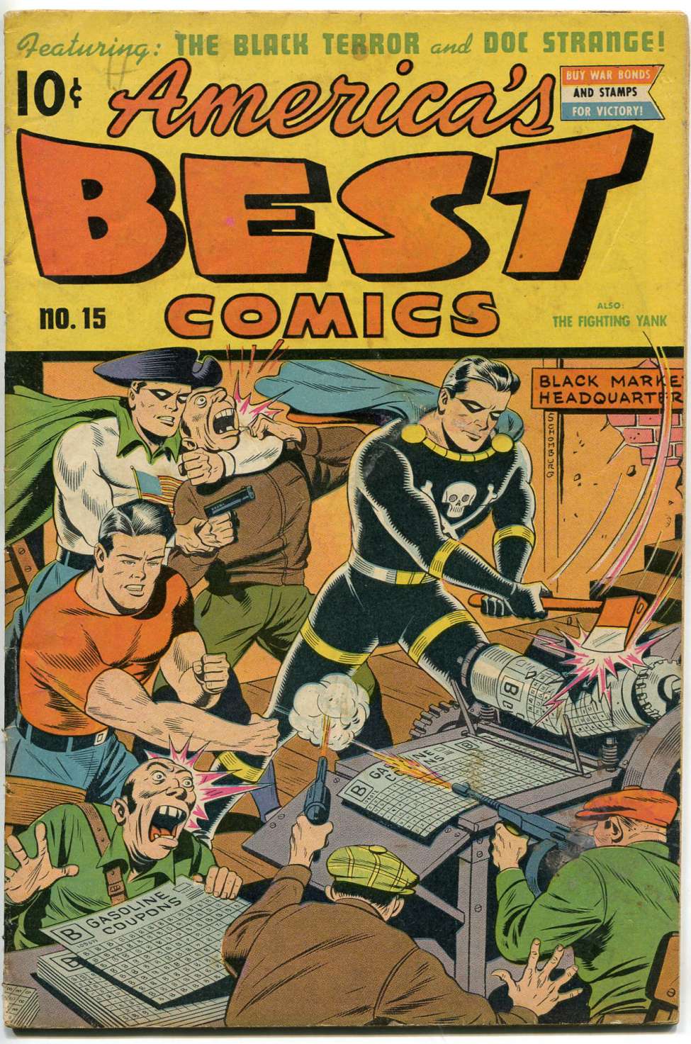 Comic Book Cover For America's Best Comics 15