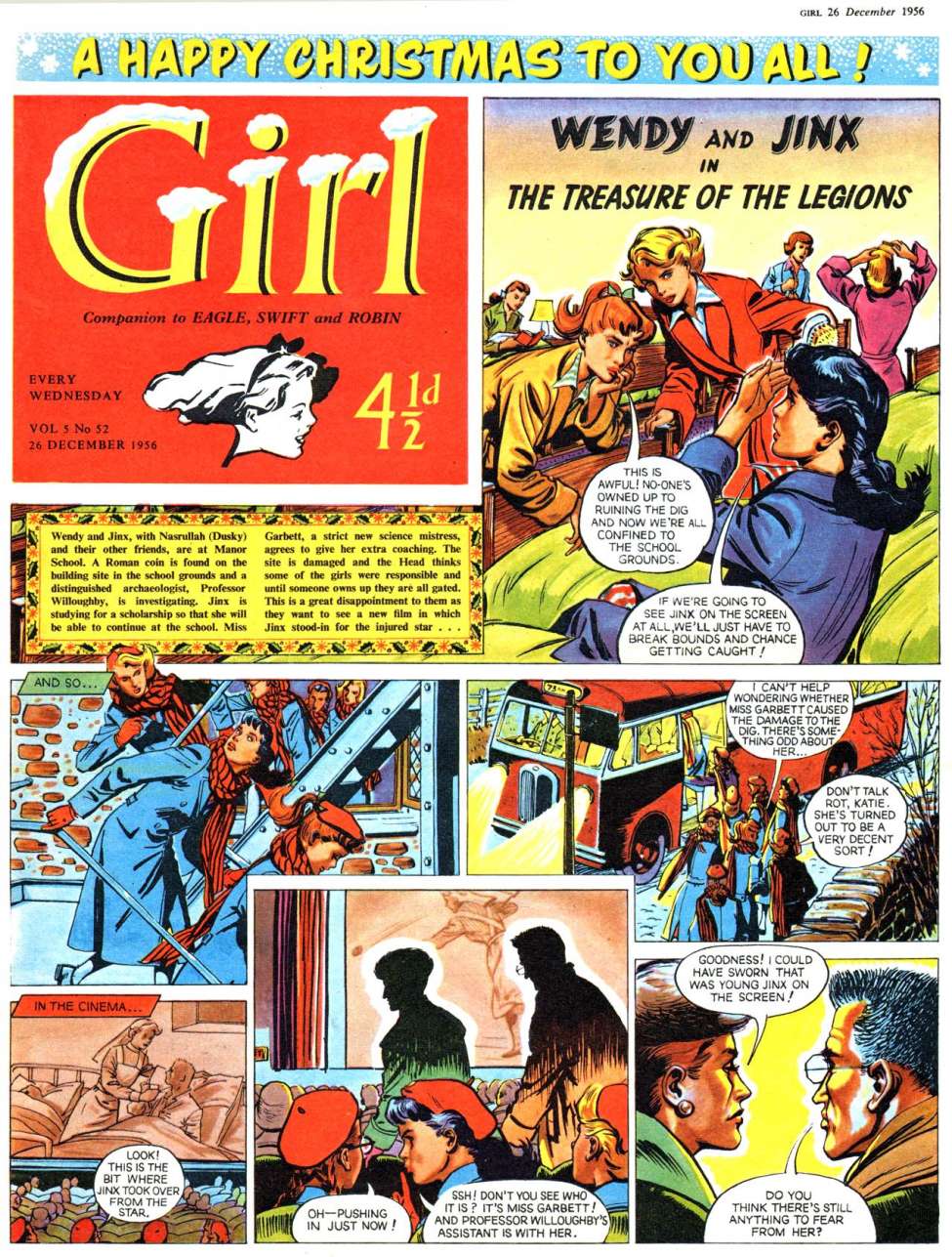 Comic Book Cover For Girl v5 52