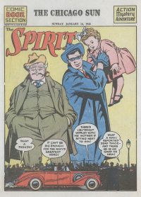 Large Thumbnail For The Spirit (1945-01-14) - Philadelphia Record
