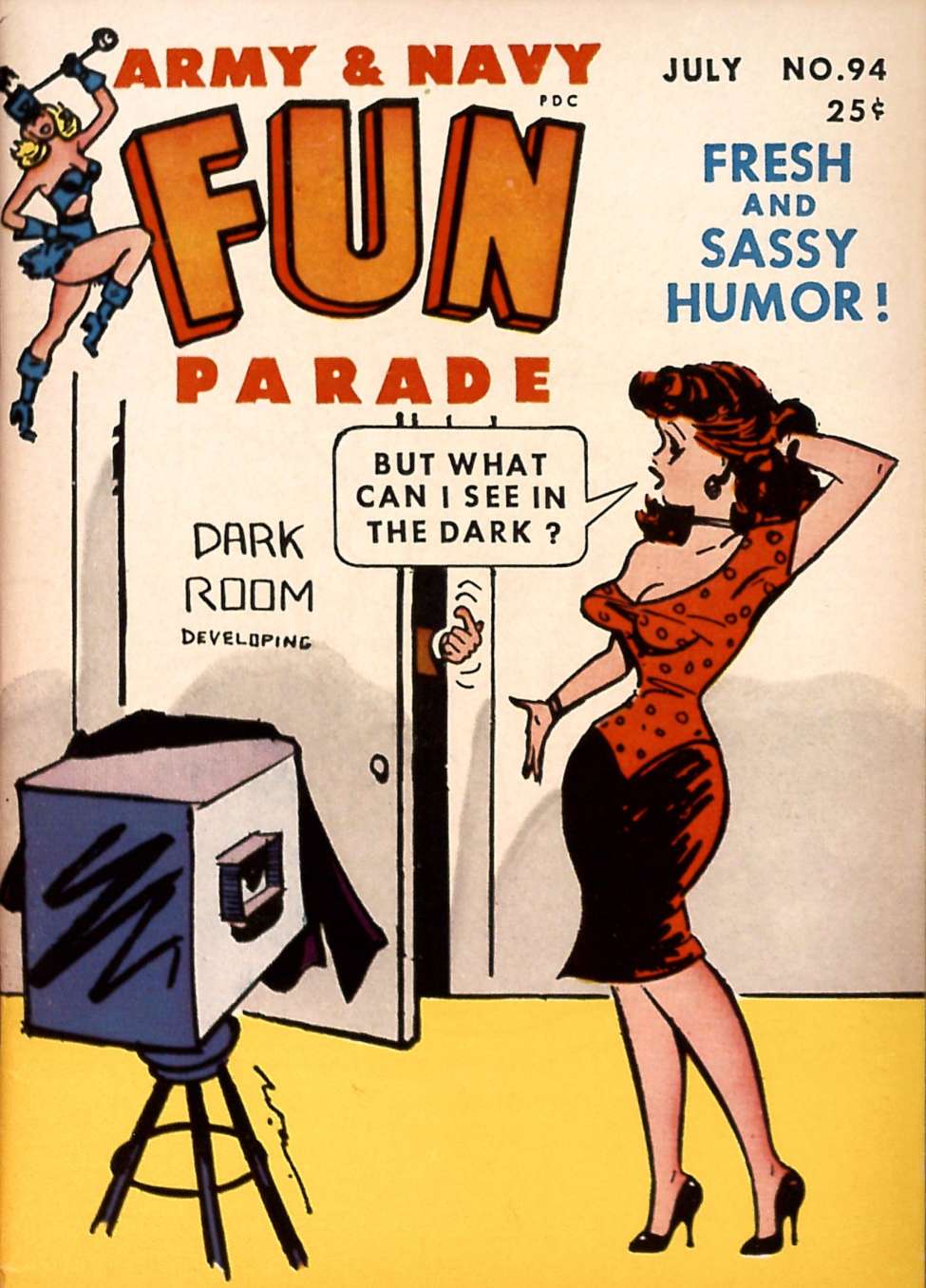 Comic Book Cover For Army & Navy Fun Parade 94