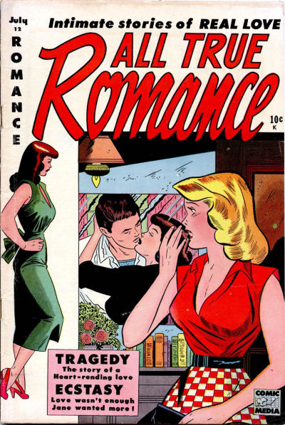 Comic Book Cover For All True Romance 12