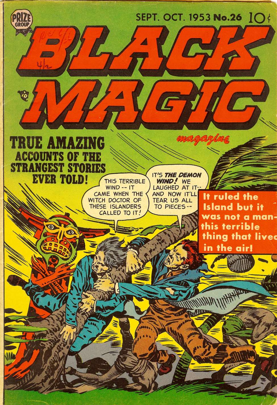 Comic Book Cover For Black Magic 26 (v04 2)