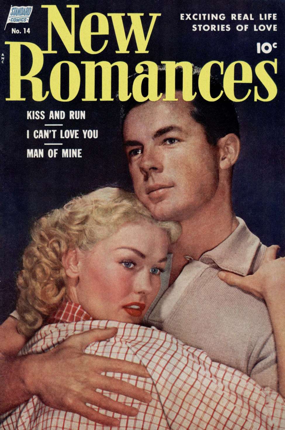 Comic Book Cover For New Romances 14