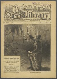Large Thumbnail For Beadle's Half Dime Library 666 - Deadwood Dick Jr. Back in the Mines