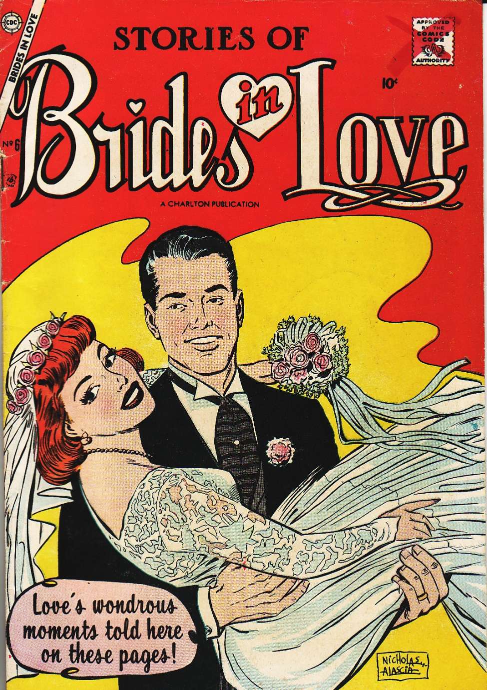 Comic Book Cover For Brides in Love 6