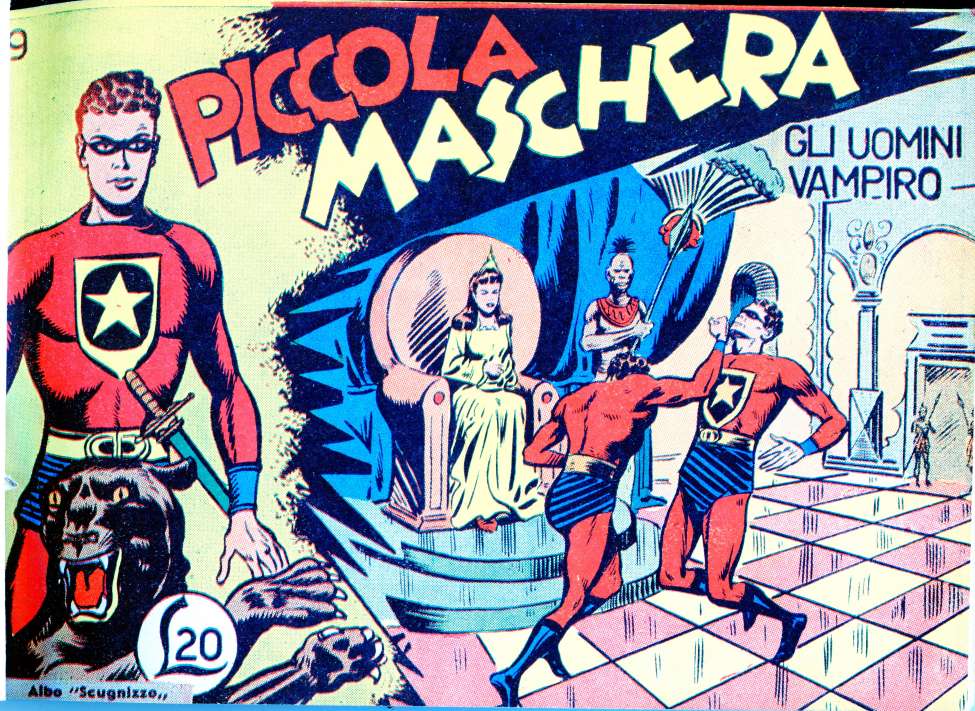 Comic Book Cover For Piccola Maschera 9 - Gli Uomini Vampiro