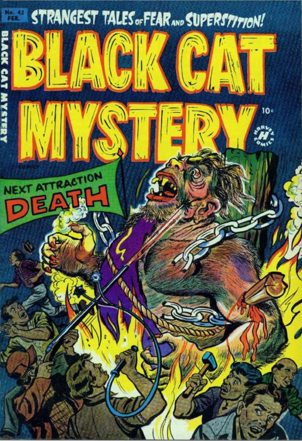 Comic Book Cover For Black Cat 42 (Mystery)