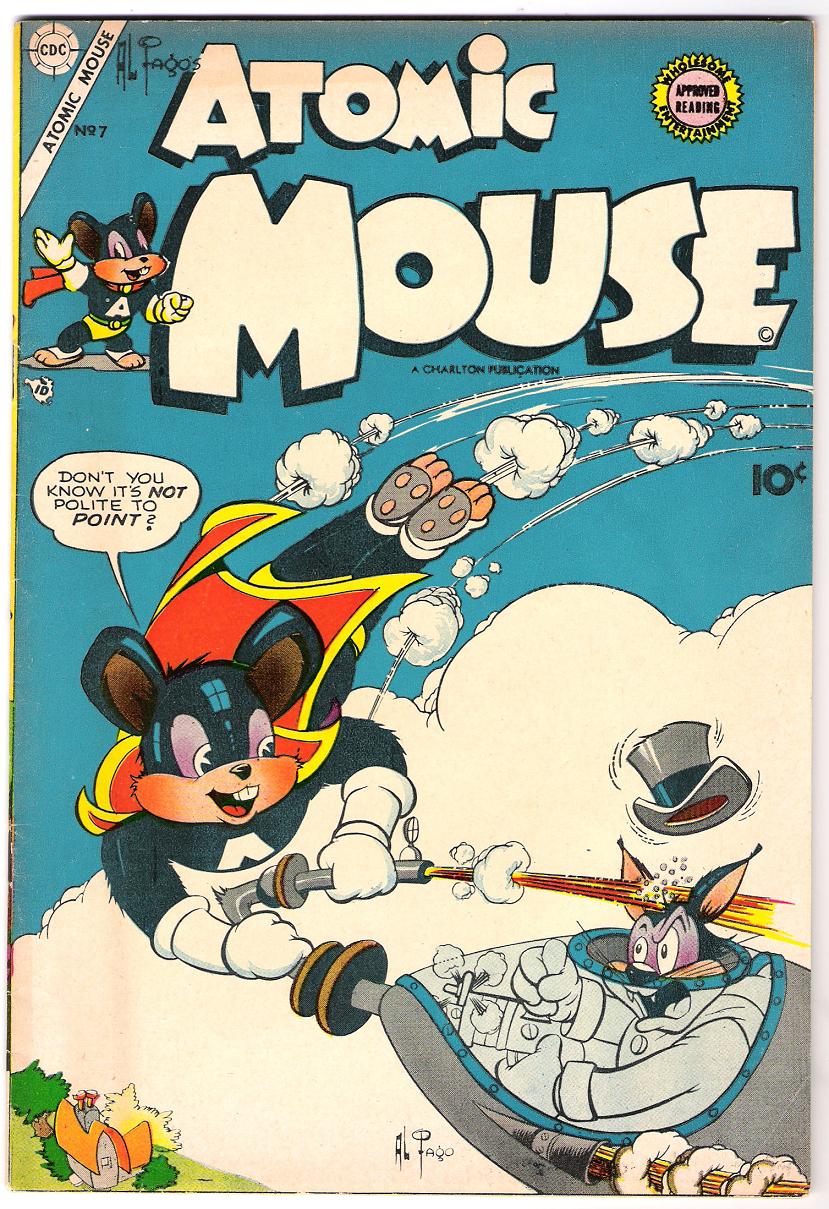 Comic Book Cover For Atomic Mouse 7