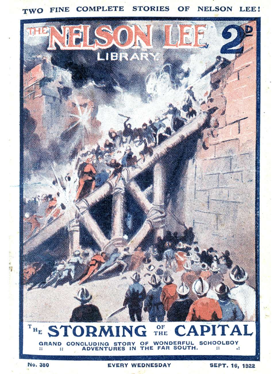 Comic Book Cover For Nelson Lee Library s1 380 - The Storming of the Capital
