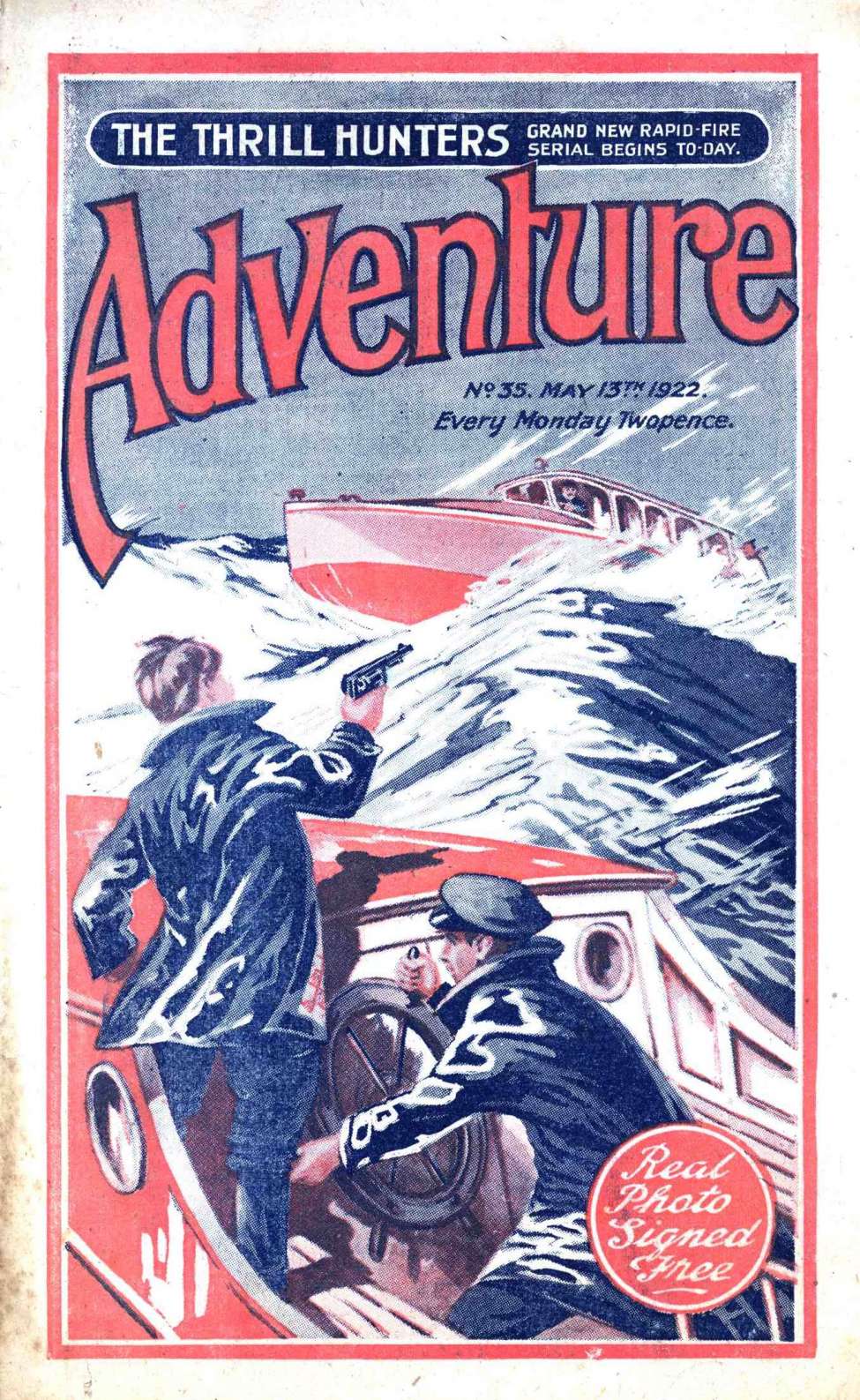 Comic Book Cover For Adventure 35 - Who is the Vulture?