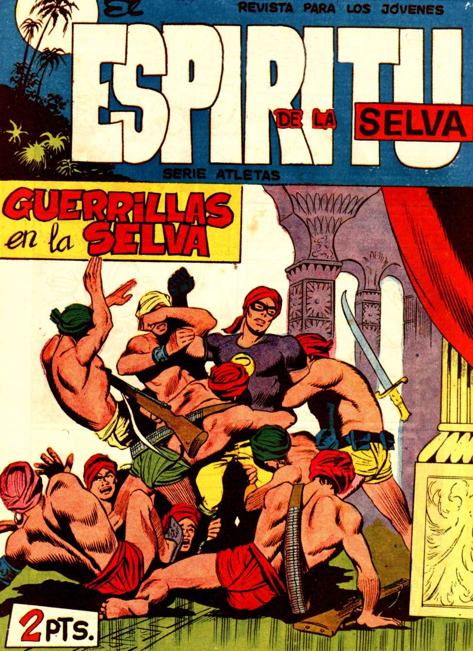 Book Cover For El Espiritu De La Selva 60 - Guerrillas en La Selva