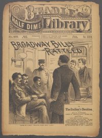 Large Thumbnail For Beadle's Half Dime Library 833 - Broadway Billy Rattled