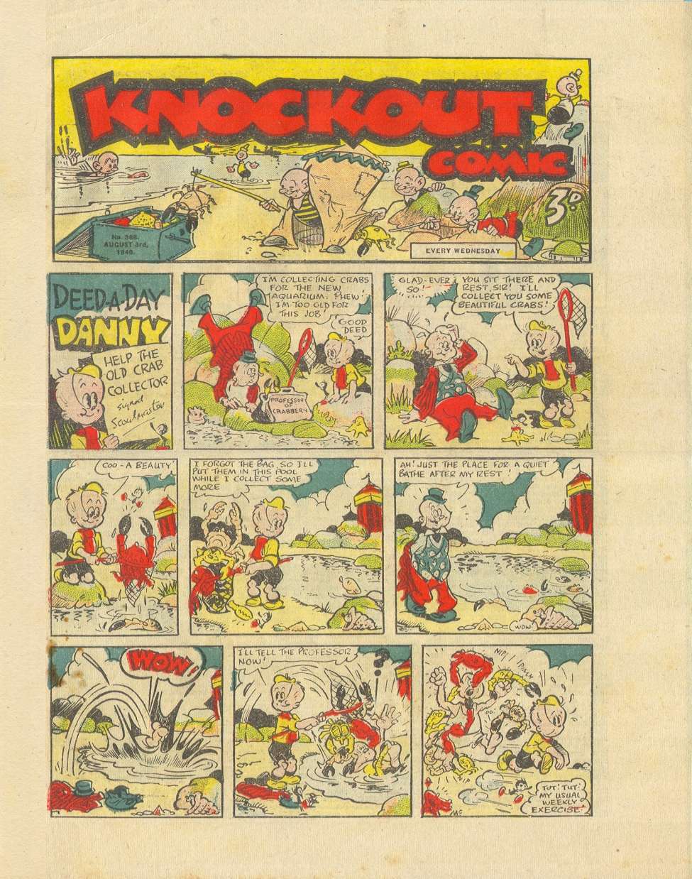 Comic Book Cover For Knockout 388