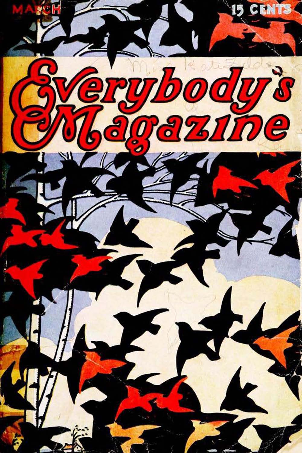 Comic Book Cover For Everybody's Magazine v24 3