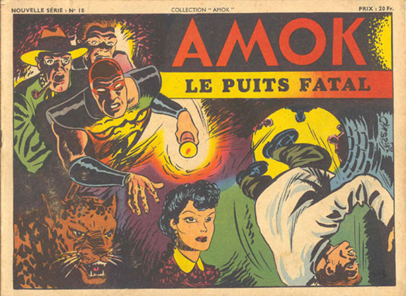 Book Cover For Amok 10 - Le Puits fatal