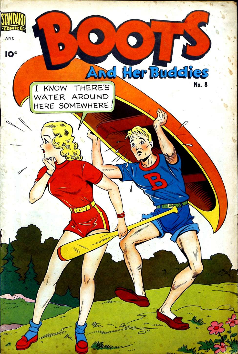 Comic Book Cover For Boots and Her Buddies 8