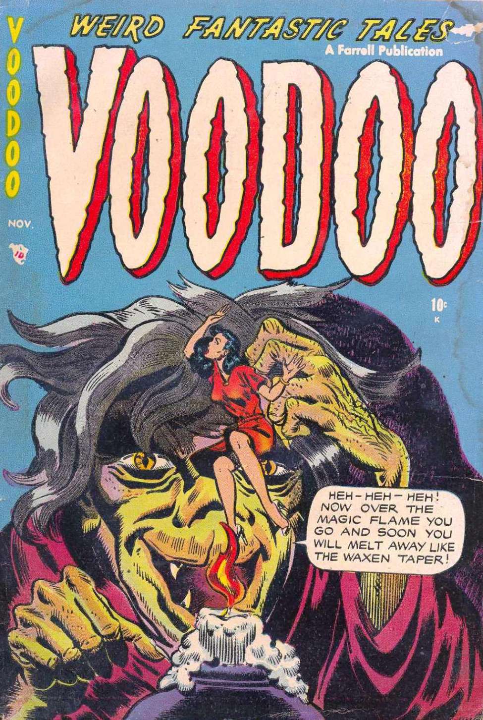 Comic Book Cover For Voodoo 12