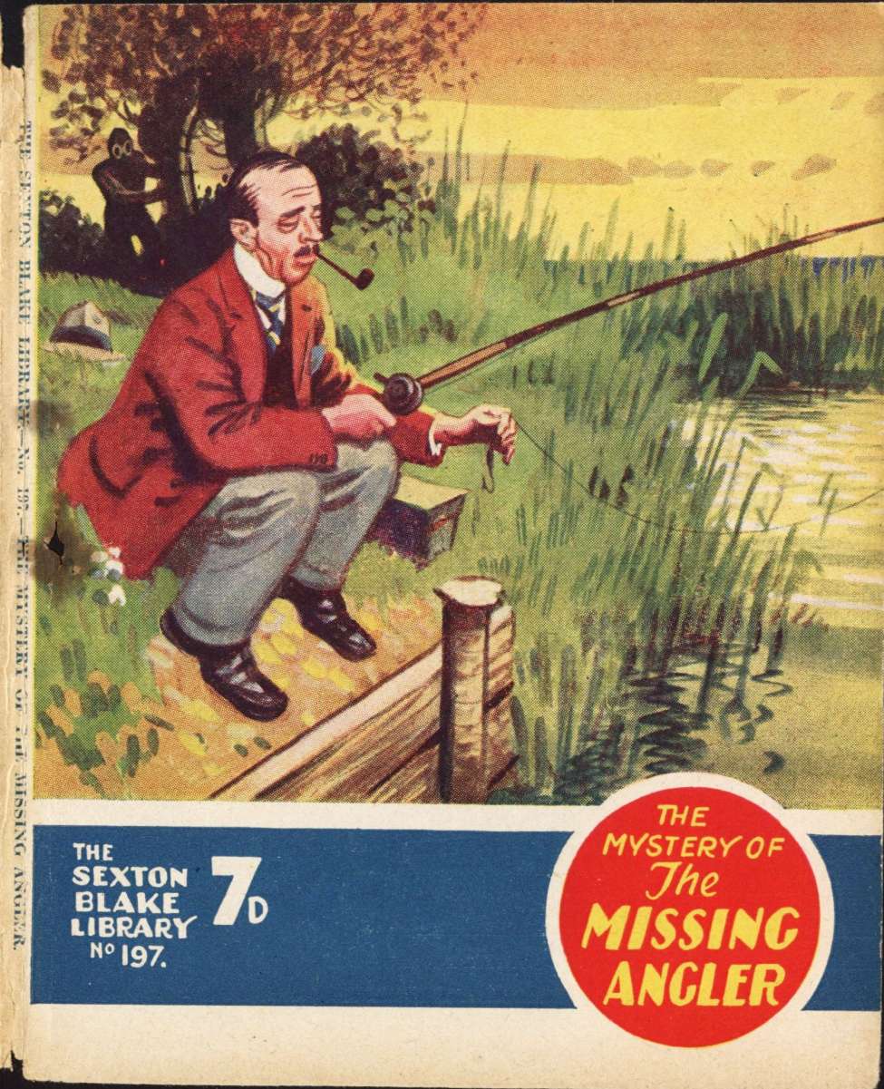 Comic Book Cover For Sexton Blake Library S3 197 - The Mystery of the Missing Angler