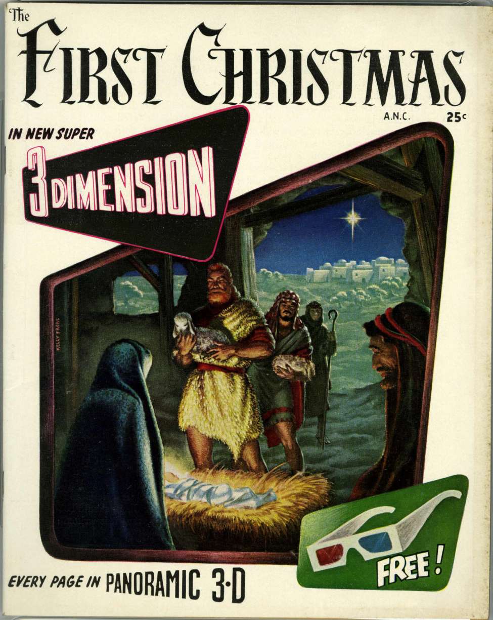 Book Cover For The First Christmas (3D)