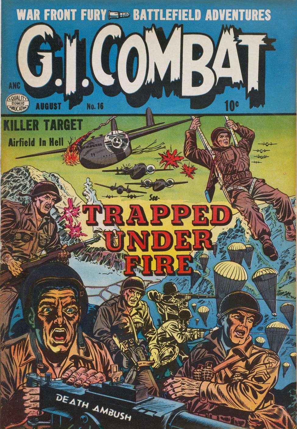 Comic Book Cover For G.I. Combat 16 - Version 2