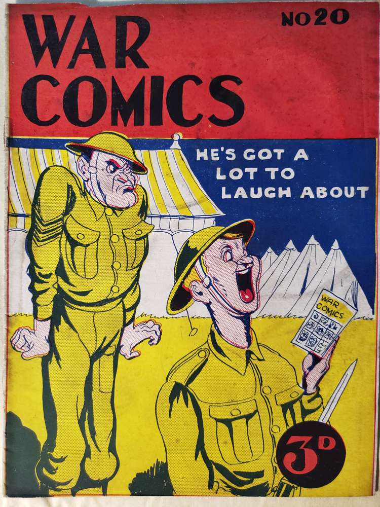 Book Cover For War Comics 20