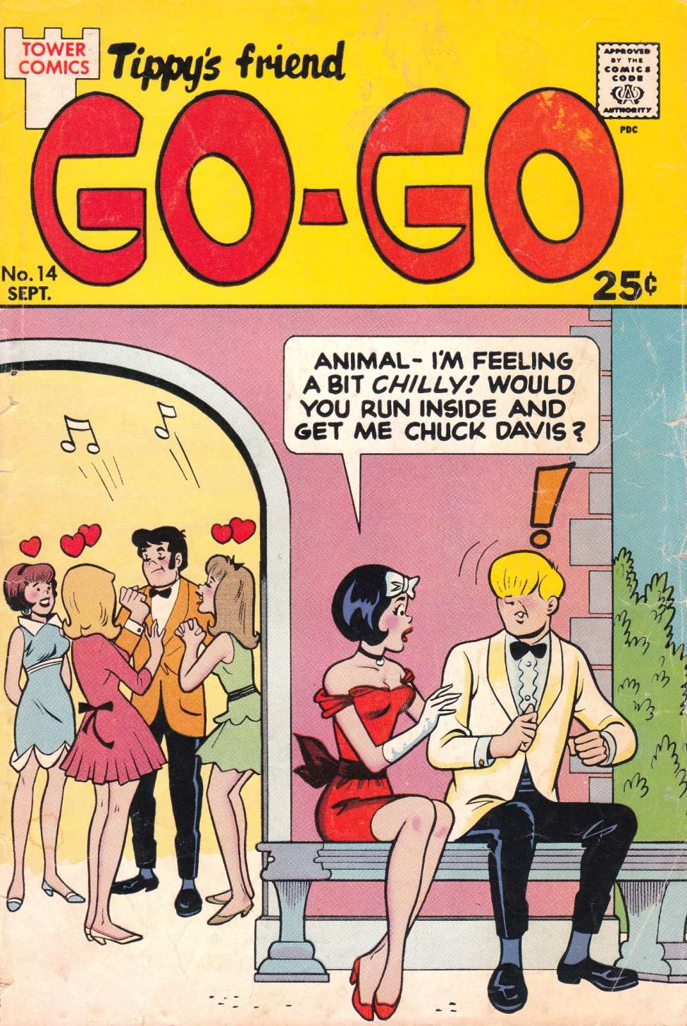 Comic Book Cover For Tippy's Friend Go-Go 14