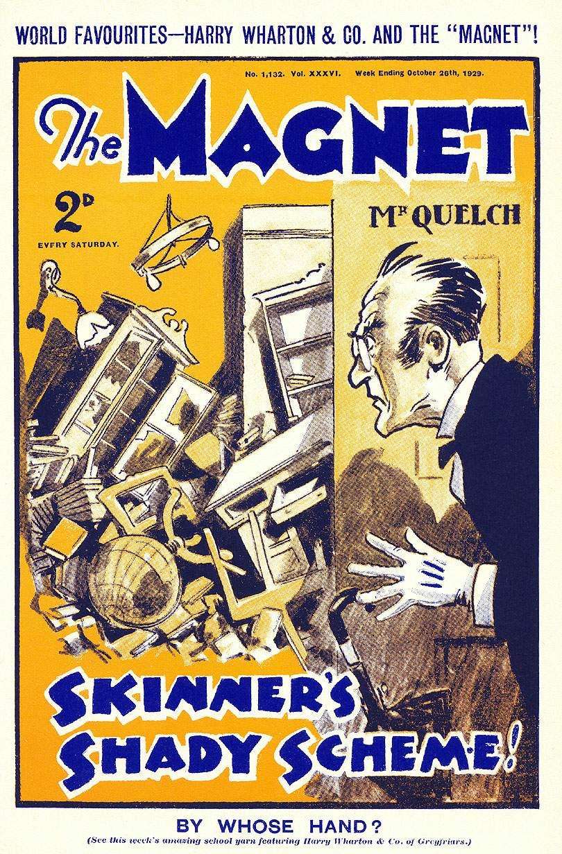 Book Cover For The Magnet 1132 - Skinner's Shady Scheme!